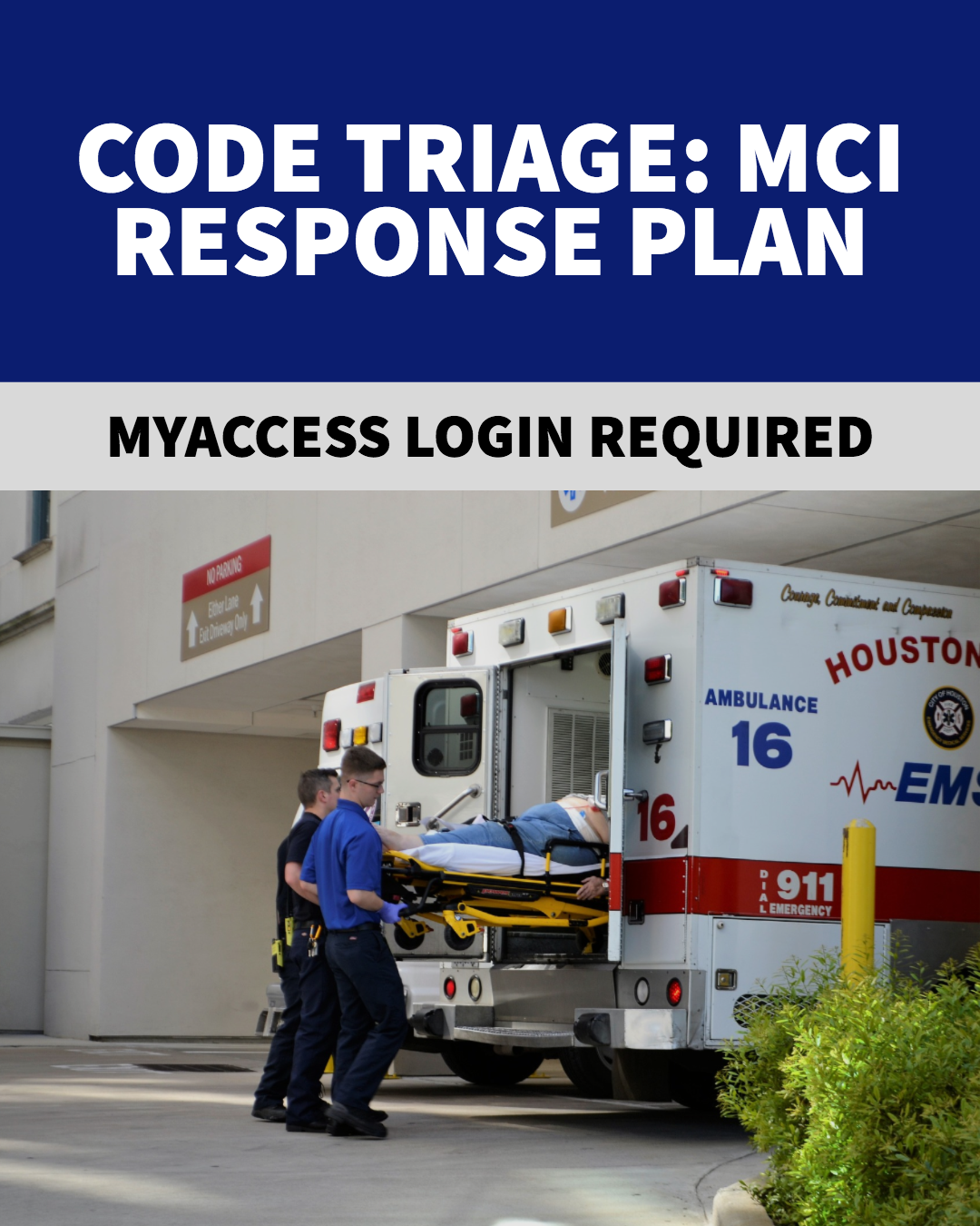 Code triage mci safety security em